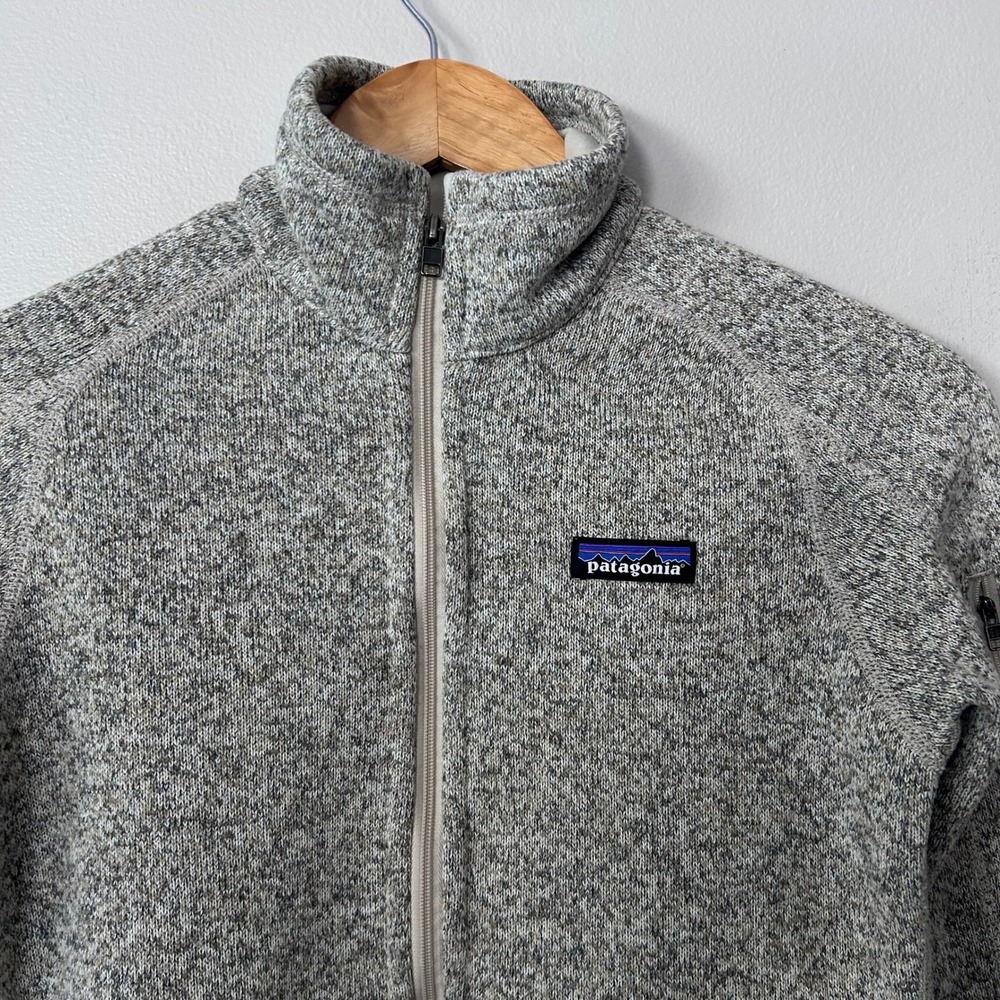 Patagonia Better Sweater Jacket Womens XS Gray Full Zip Fleece Outdoor Hiking